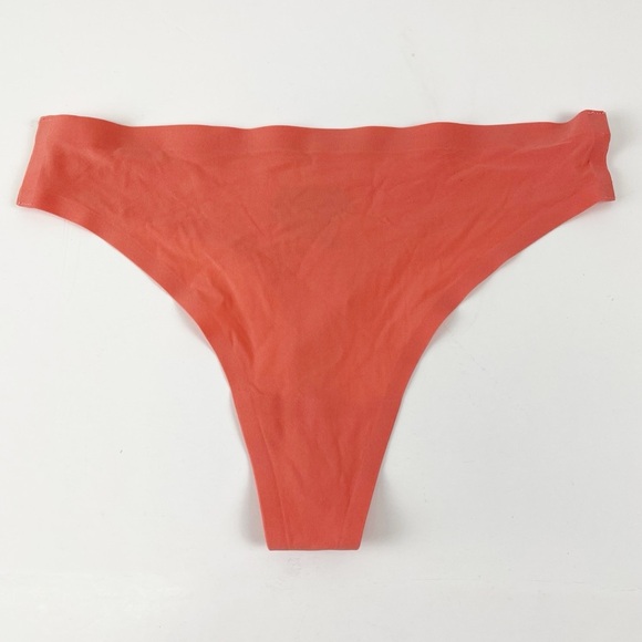 NEW Chantelle SoftStretch Thong Underwear Coral One Size Womens NWOT - Picture 1 of 5
